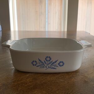 Vintage Cornflower Blue Corning Ware Dish